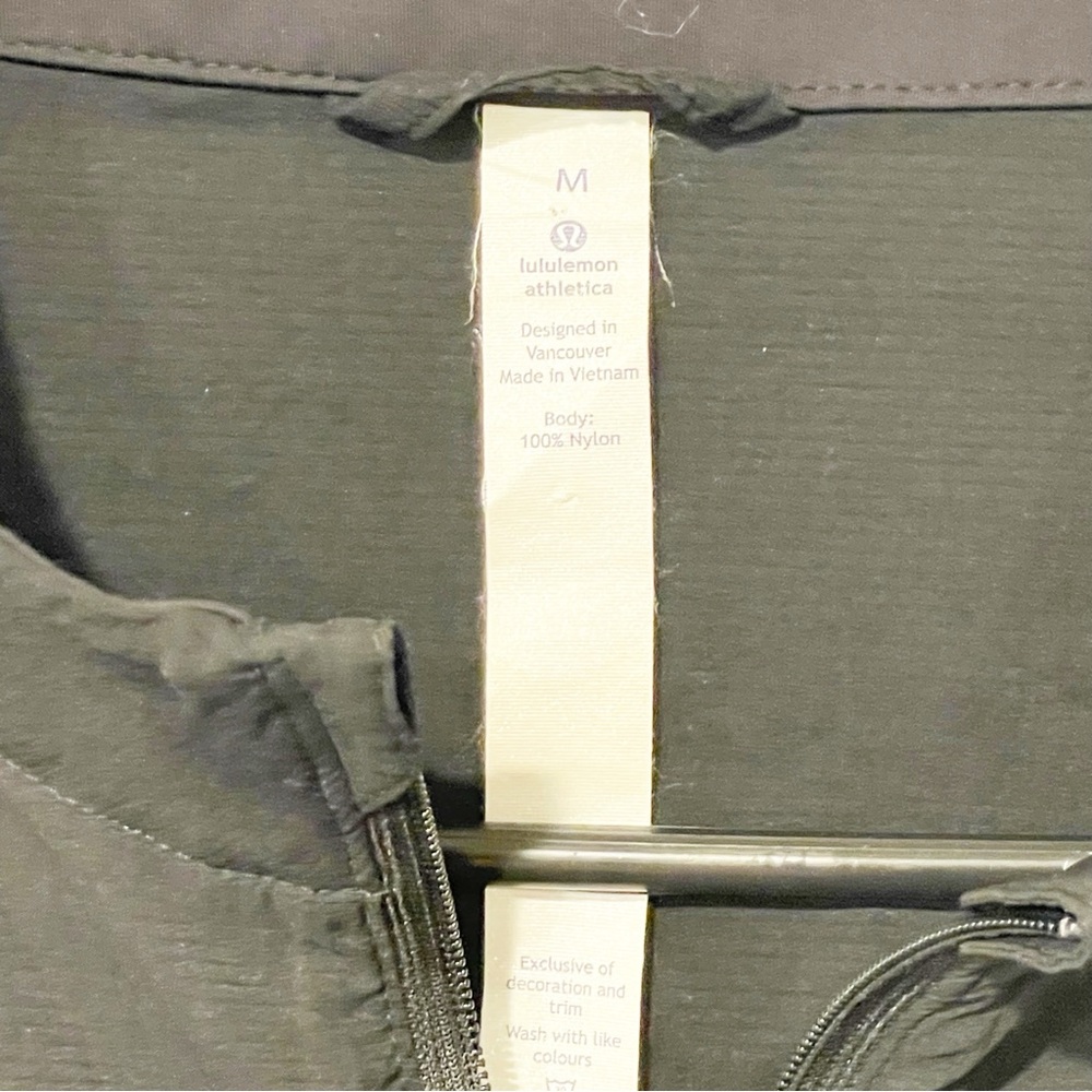 Lululemon Men’s Size Medium Black Lightweight Active‎ Jacket - Picture 4 of 6